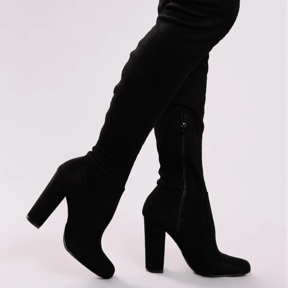 Fashion Nova Over The Knee Boots